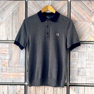 Fred Perry short sleeve knit polo.